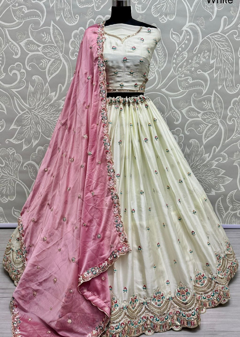 Premium Wedding Silk Lehenga Choli