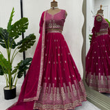 Wedding Light Pink Lehenga Choli