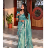 Pure Soft Tissue Silk Saree