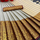 Aura Naraynpattu Cotton Silk Saree