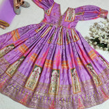 Beautifull Kids Anarakali Gown