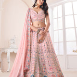 Heavy bridal wedding Lahenga