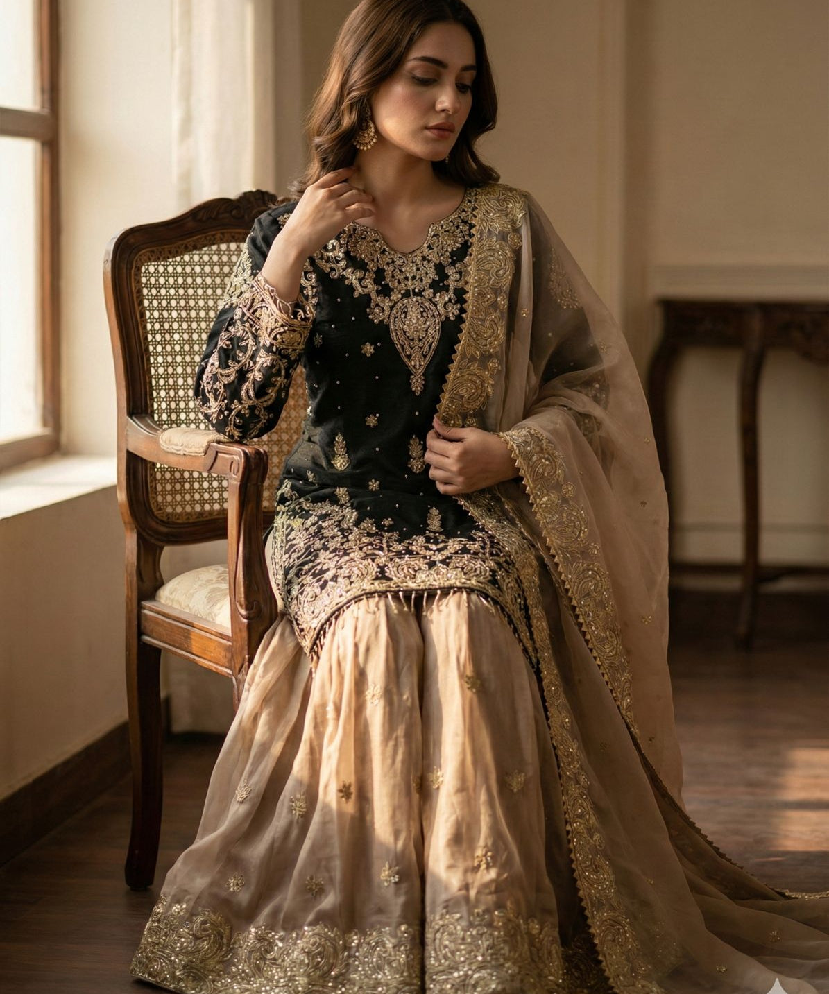 Trending Maroon Vichitra Silk Gown