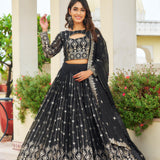 Gorgeous Heavy Georgette Lehenga Choli