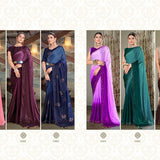 Classy party wear saree collection