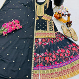 Glorious Designer Black Pakistani Suit