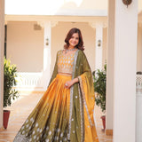 Stunning Wedding Chinon Lehenga