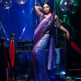 Presenting you most beautiful seqwance saree