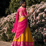 Kanchipuram Silk Zari Weaving Lehenga