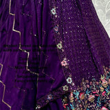 Wedding Thread Sequence Lehenga