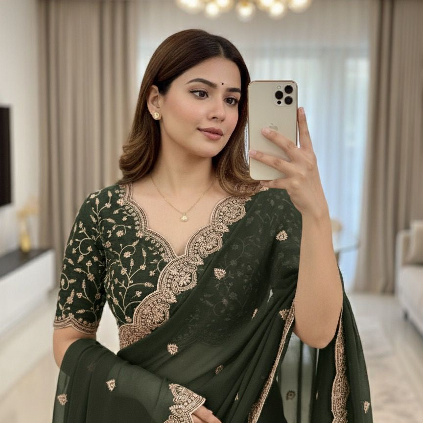 Kanchipuram Zari Weaving Lehenga