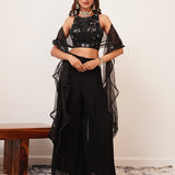 Black Readymade Crop Top Collection