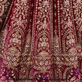 Premium Bridal Embroidered Lehenga