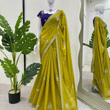Tesla Chiffon Designer Saree