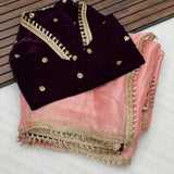 Beautifull Glass Tissue Silk Saree