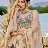 Royal Wedding Silk Embroidered Lehenga