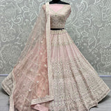 Georgette Heavy Bridal Lahenga