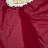 Stunning Silk Ready To Wear Saree