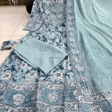 Beautyfull Printed Anarkali Suit