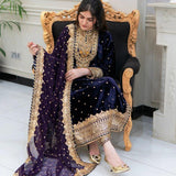 Premium Pakistani Velvet Suit Collection