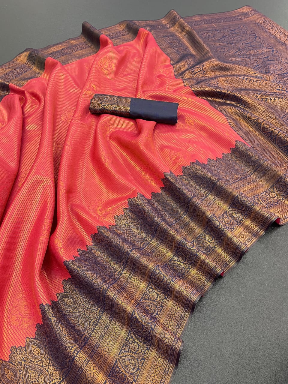 Kuber Pattu Kanjivaram Silk Saree