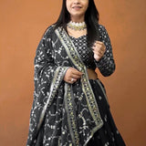 New Black Coloured Lehengha Choli