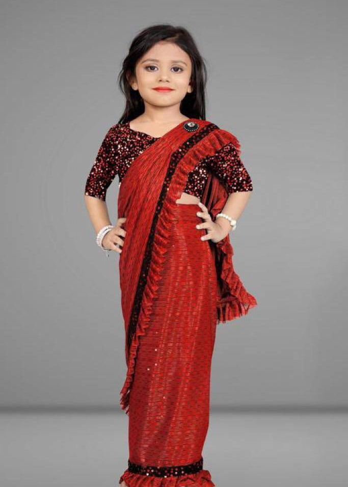 Exclusive Premiun Kids Saree Collection