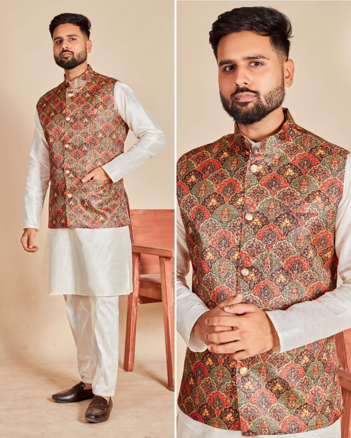 Mens Treditional Kurta Koti Collection