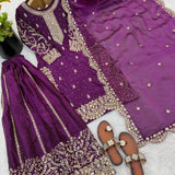 Panjabi Occasionally Embroidered Suit