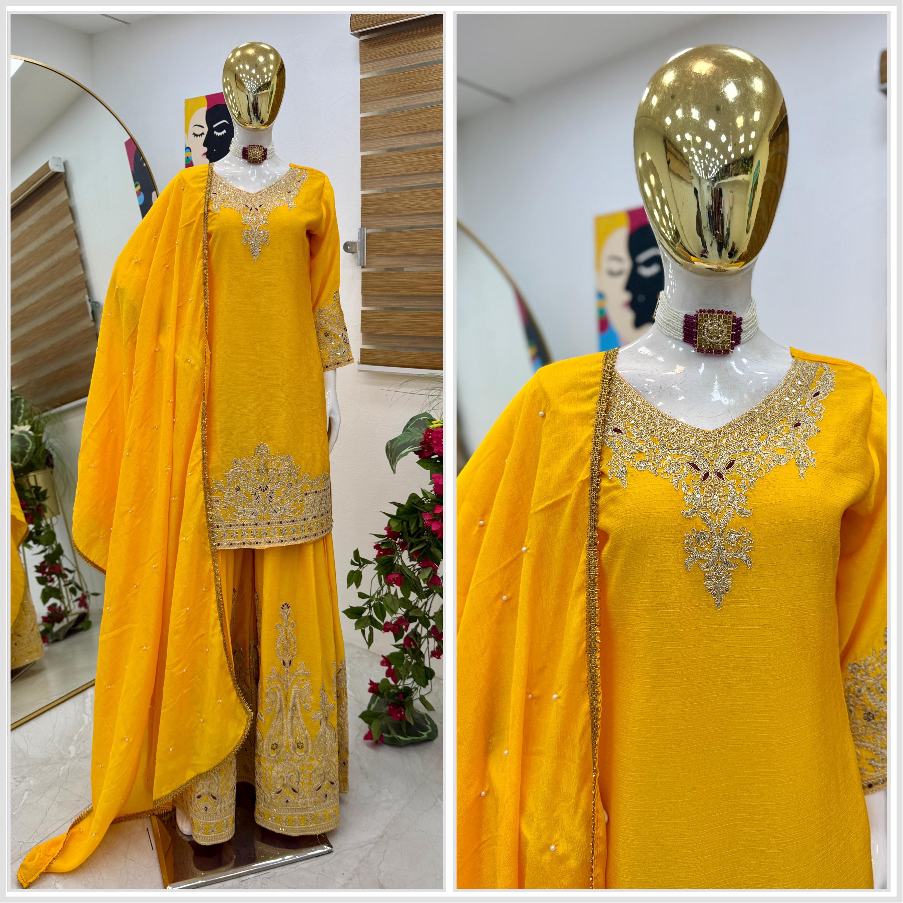 Premium Bride Silk Partywear Suit