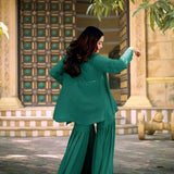 Western Style Koti Sharara Collection