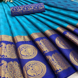 Aura Soft Cotton Silk Saree