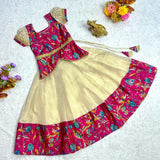 Presenting Soft Silk Kids Lehenga