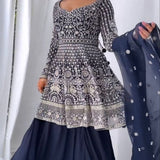 Gorgeous Embroidered Salwar Skirt