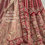 Golden Antique Embroidered Exclusive Lehengacholi