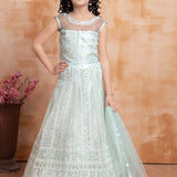 Finest Lucknowi Kids Lehenga Choli