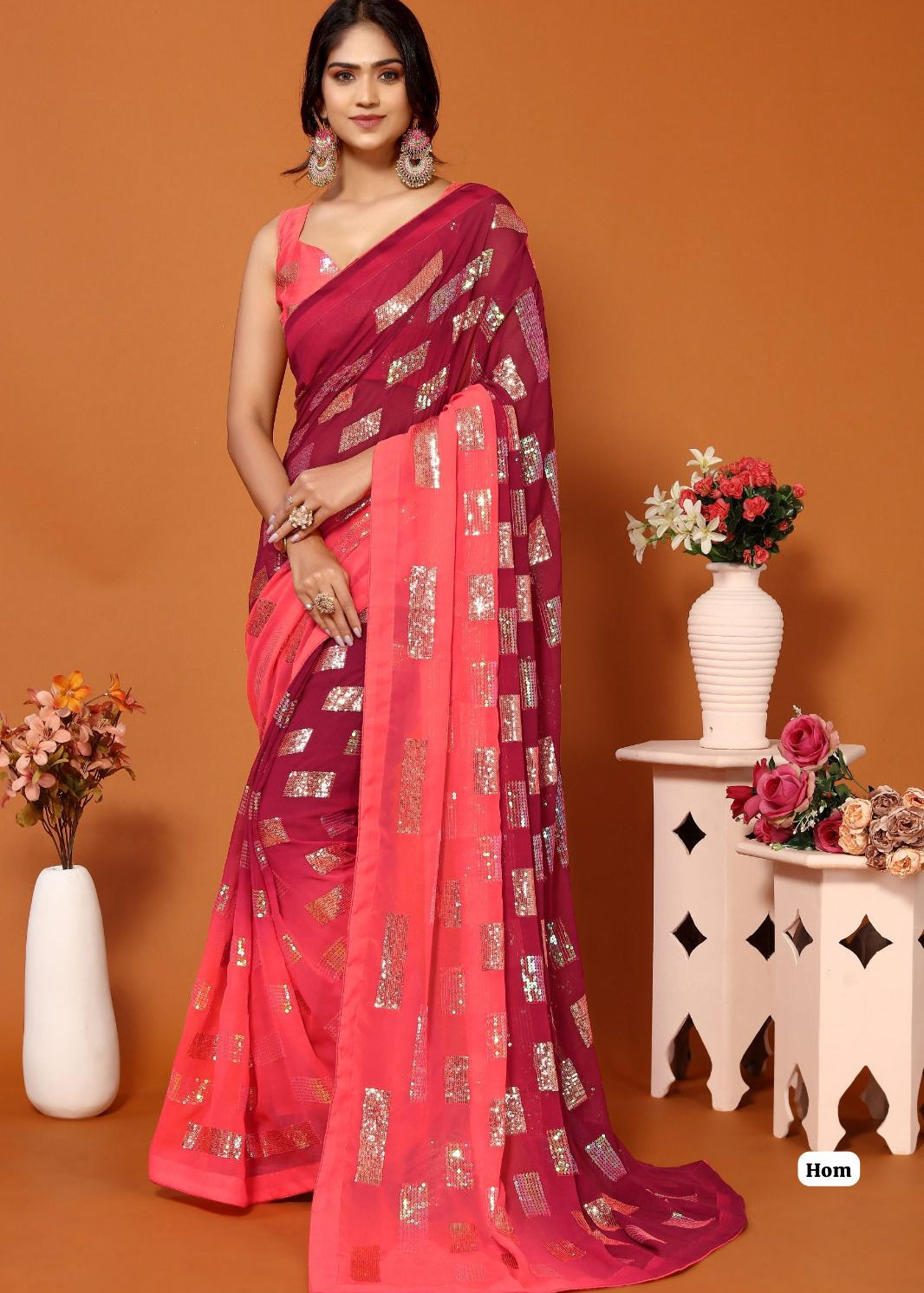 Presenting you most beautiful box seqwance saree