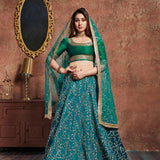 EXCLUSIVE WEDDING WEAR BRIDAL LEHENGA CHOLI