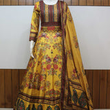 Stuning Dola Silk Anarkali Gown