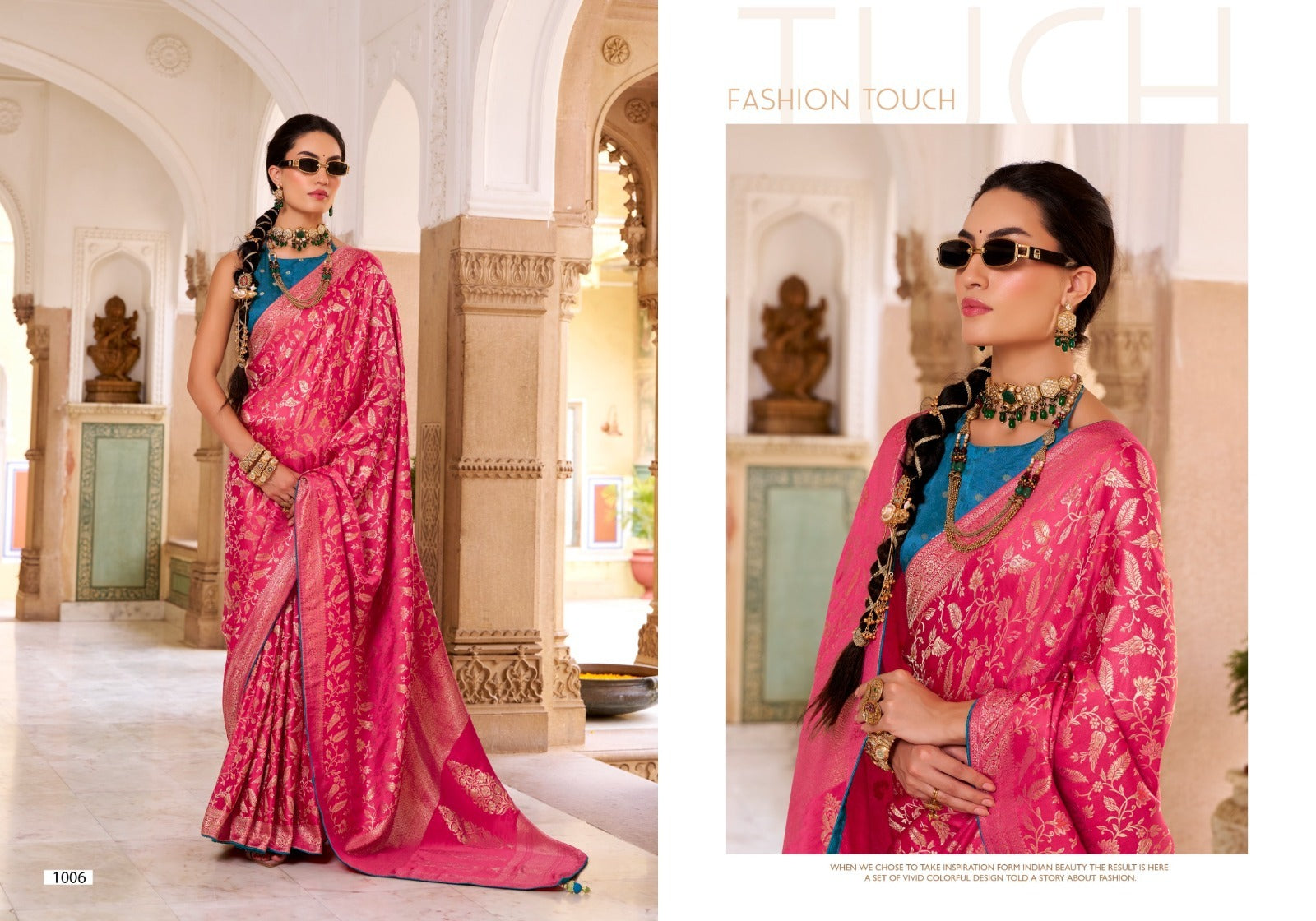 Shanvika Satin Tissue Silk Saree