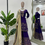 Party Look Suit Sharara Collection