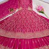 Đěsigner Party Wear Look Fancy Style Top,Lehenga and Dupatta