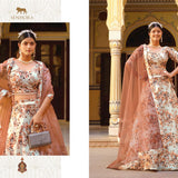 Exquisite Floral Print Lehenga