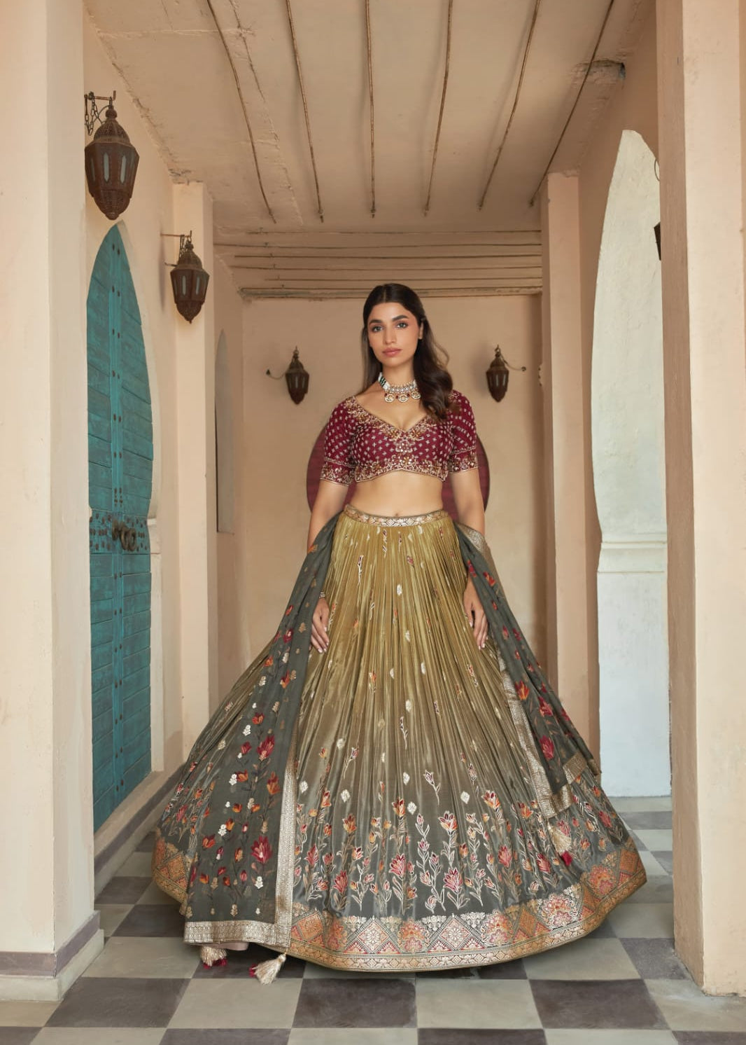 Premium Fancy Lahenga  Choli