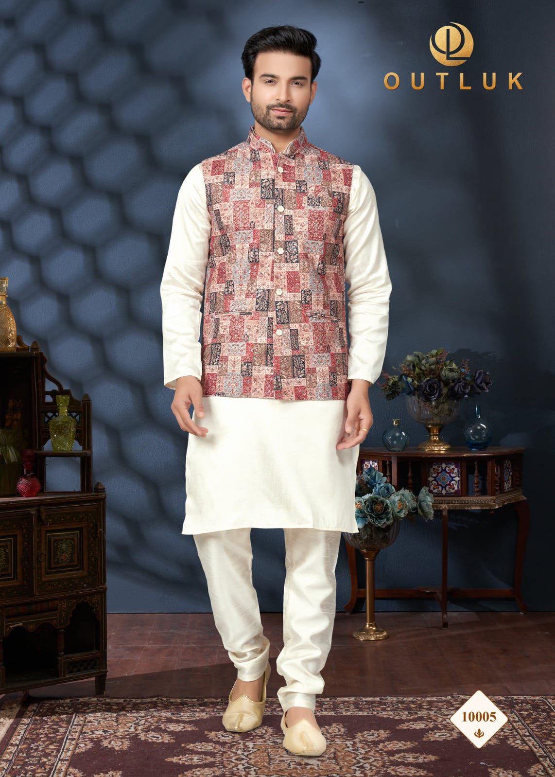 Wedding Mens Jacket Kurta Collection