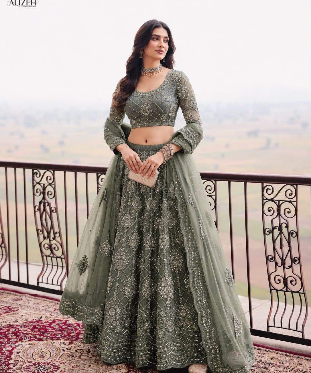 Alizeh Bridal Wedding Lehenga