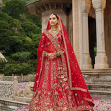 Premium Wedding Velvet Lehenga Choli