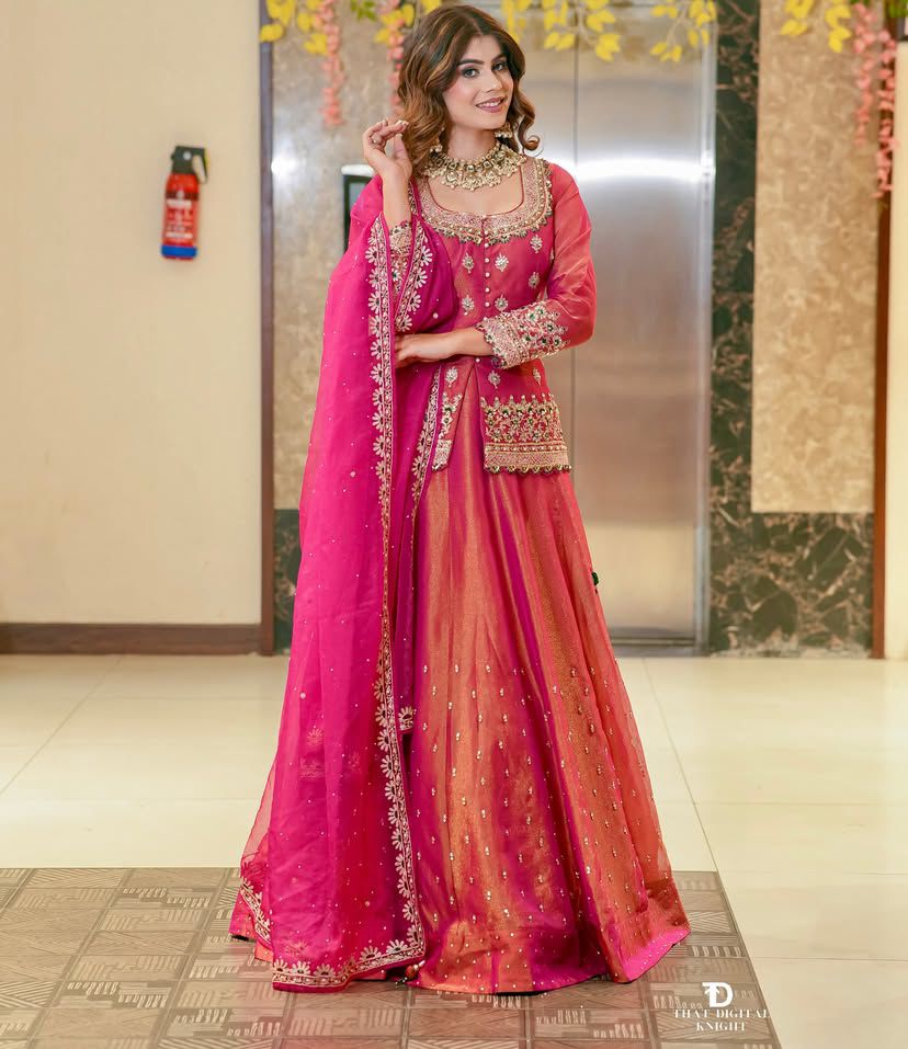 Designer Partywear Top Lehenga