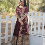 Designer Partylook Anarkali Gown