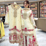 Creamy Viscose Royal Suit